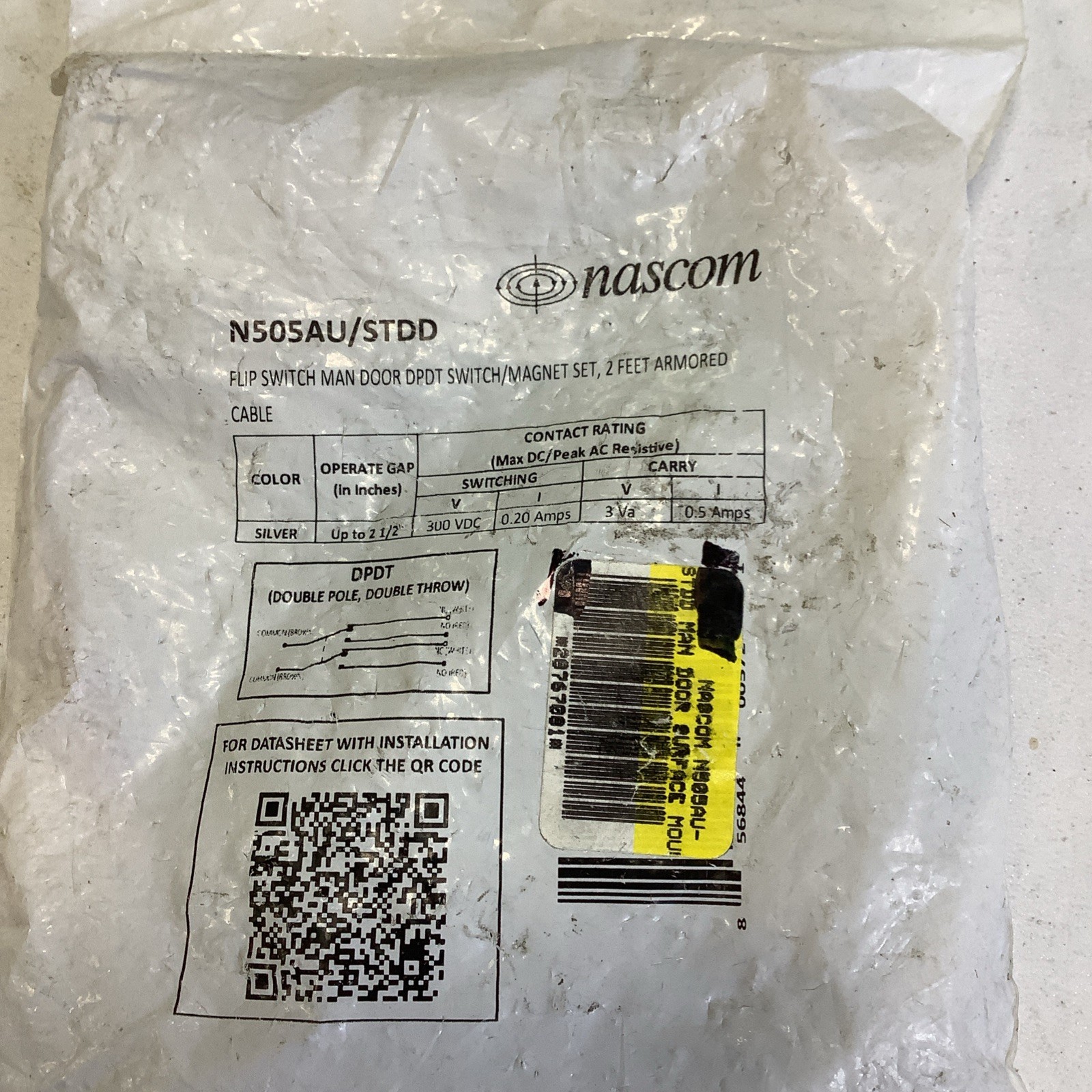 Nascom N505AU/STDD Overhead Door Contact
