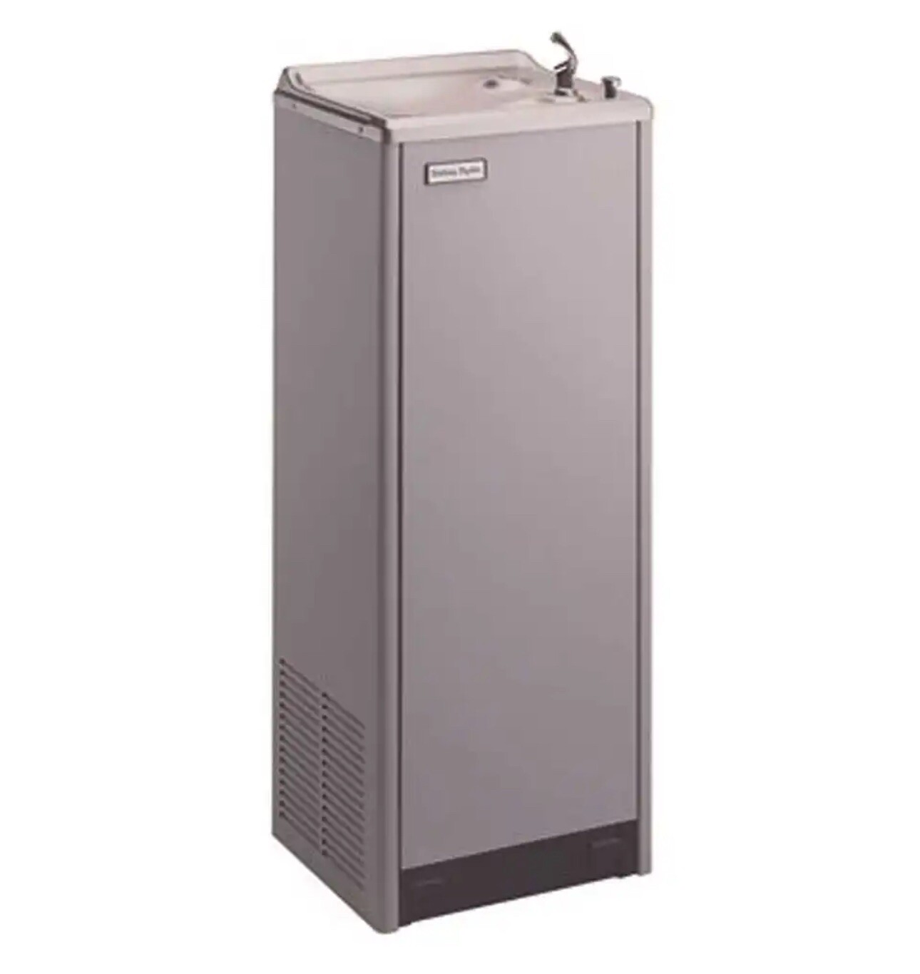 8-GPH Platinum Floor Mount Non-Filtered Halsey Taylor Cooler Drinking Fountain