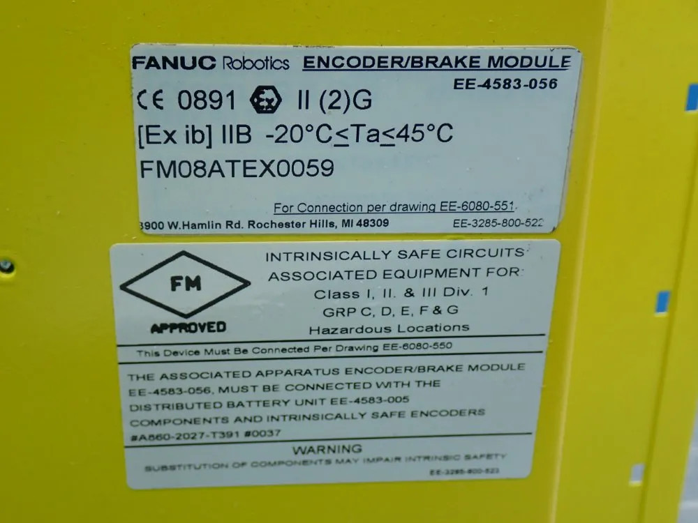 FANUC ENCODER BRAKE MODULE EE-4583-056