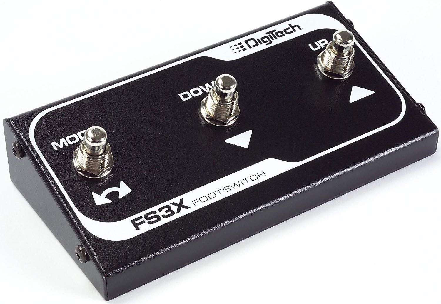 Digitech SDRUM Strummable Drum Pedal + DigiTech FS3X Footswitch & 2 Patch Cables
