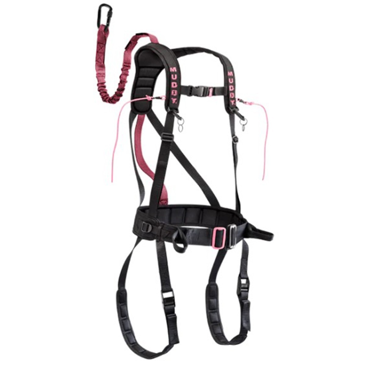 Muddy MSH405-SM Pink Safeguard Hunting Treestand Safety Harness