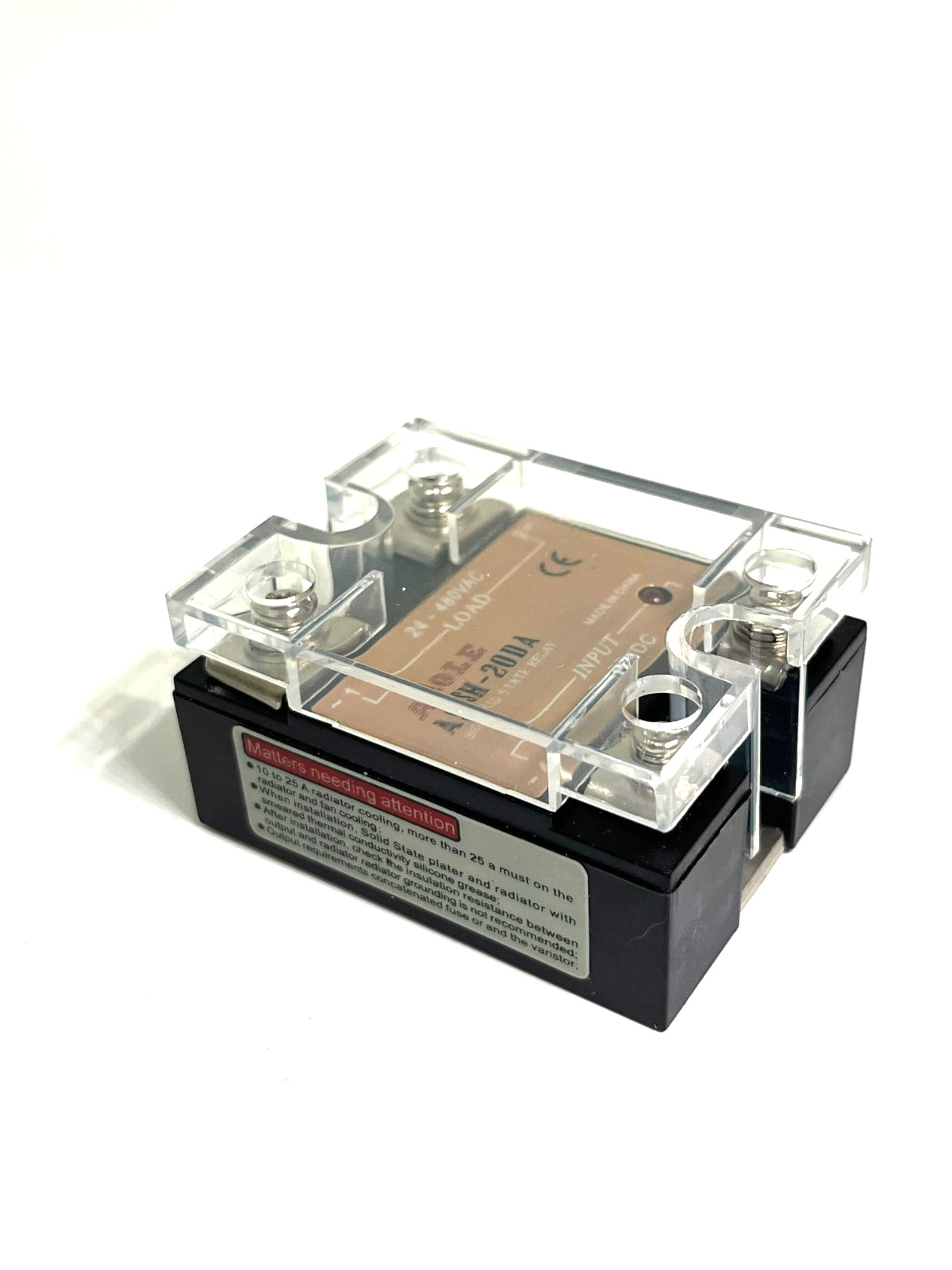 NEW Aole Electronic ASH-20DA Solid State Relay Module 3-32DC Input / 480 AC Load