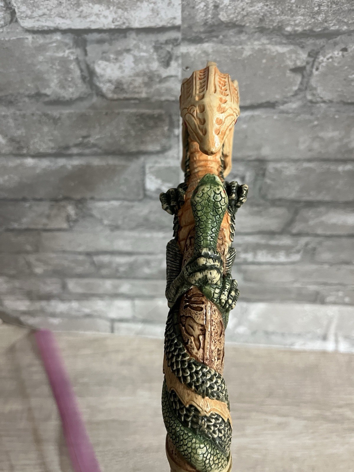 Dragon Snake Knife Dagger Concealed In Case With
