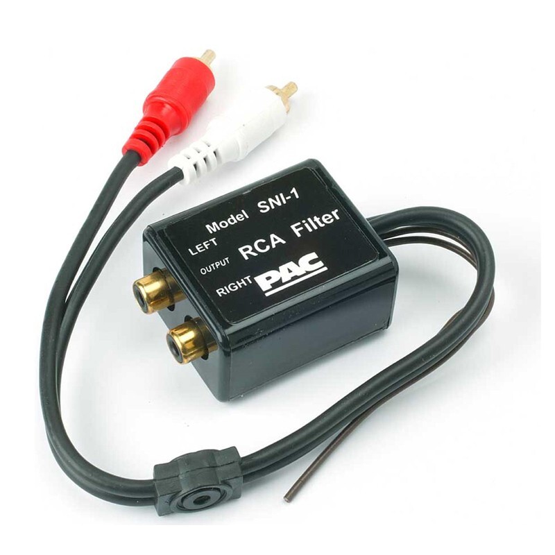 PAC SNI-1 Line Driver, Engine Alternator Whine, Ground Loop, Noise Filter SNI1