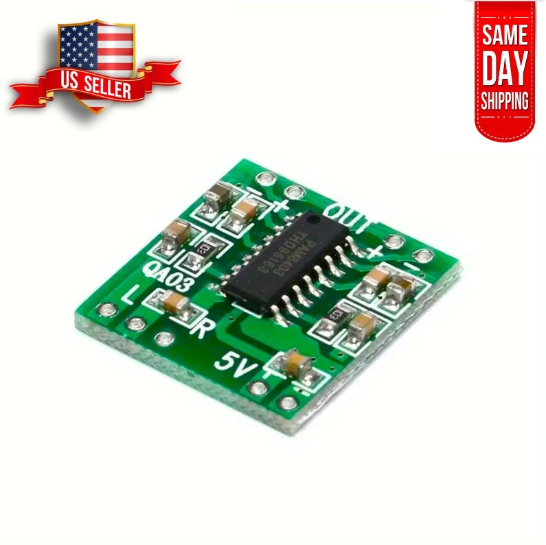 PAM8403 Mini 2 Channel 3W Stereo Class D Audio Power Amplifier Module Board