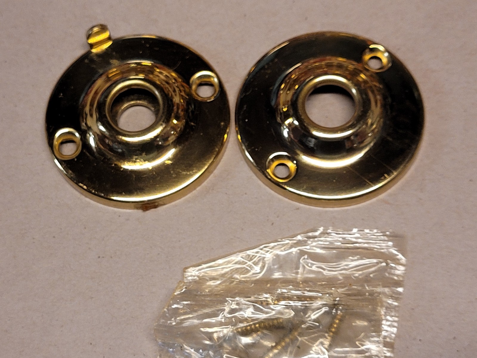 Dexter Screen/Storm Door Lock Brass #1159 NOS