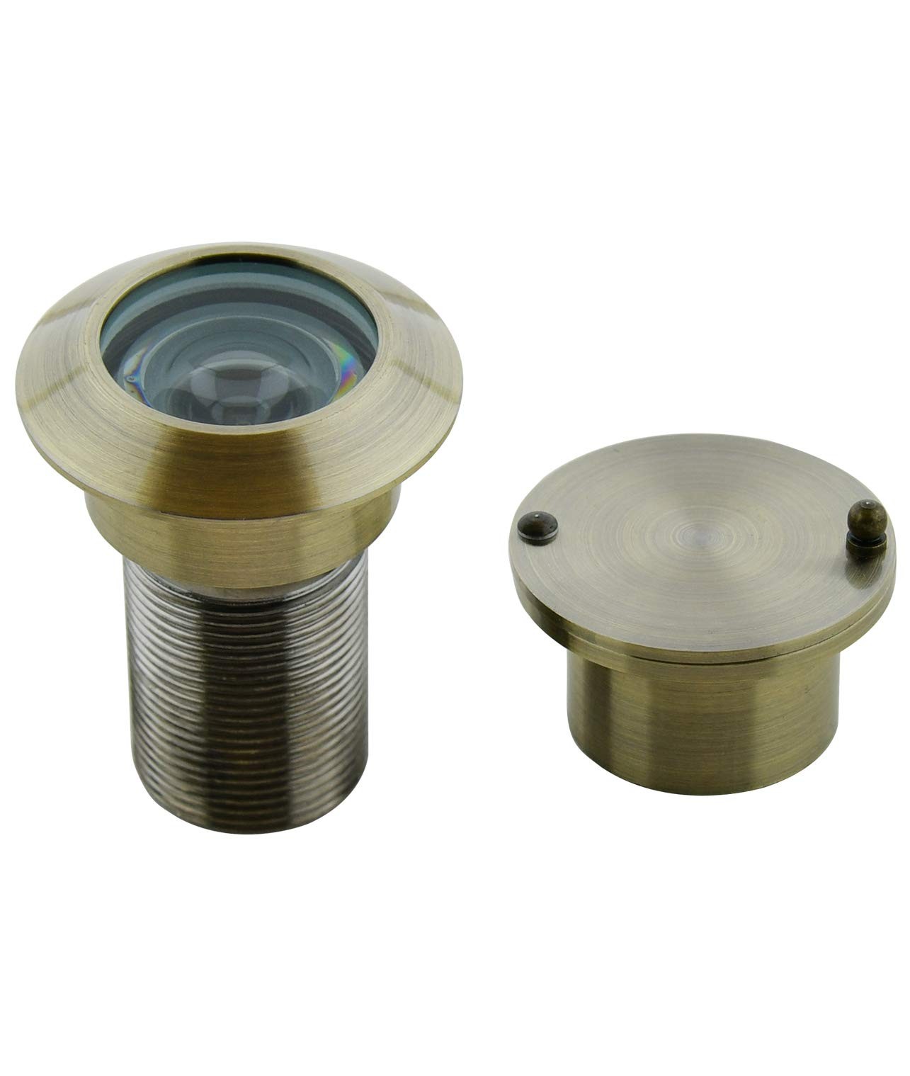 Earl Diamond - Solid Brass Door Viewer Peephole 220-Degree Security Peephole