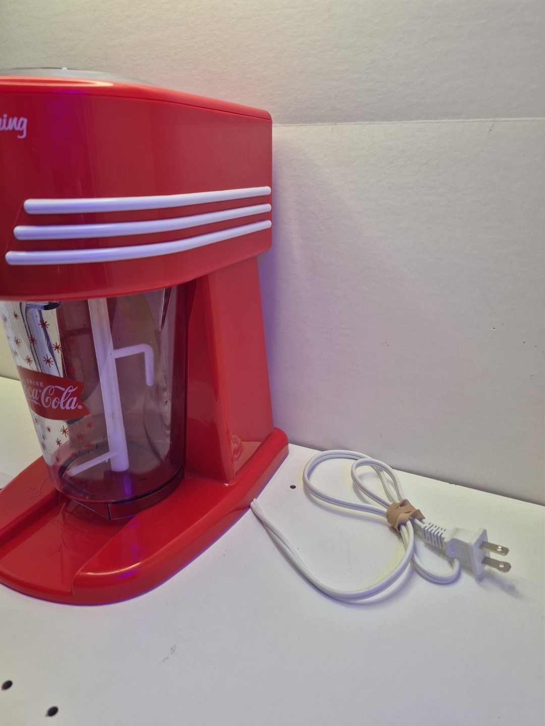 Coca Cola Slushie Maker Machine Ice Smoothie Beverage 40oz Capacity Works