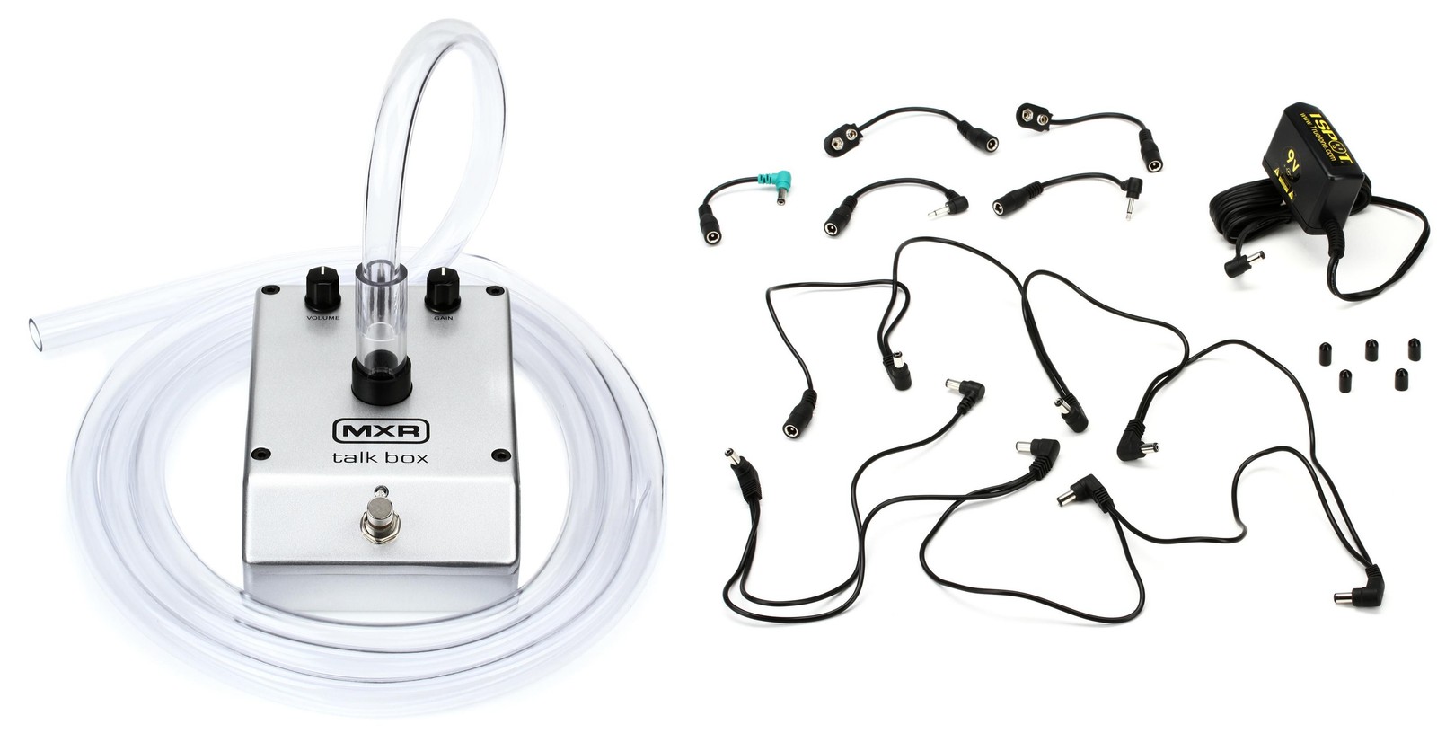 MXR M222 Talk Box Pedal + Truetone 1 SPOT Combo Pack Value Bundle