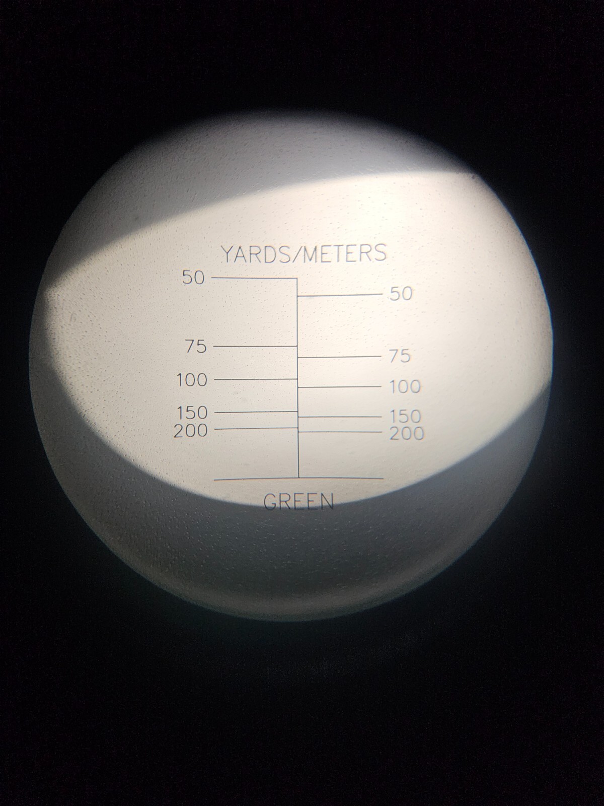 Carson Hawkeye 7x18mm Golf Scope Monocular Yardage Indicator