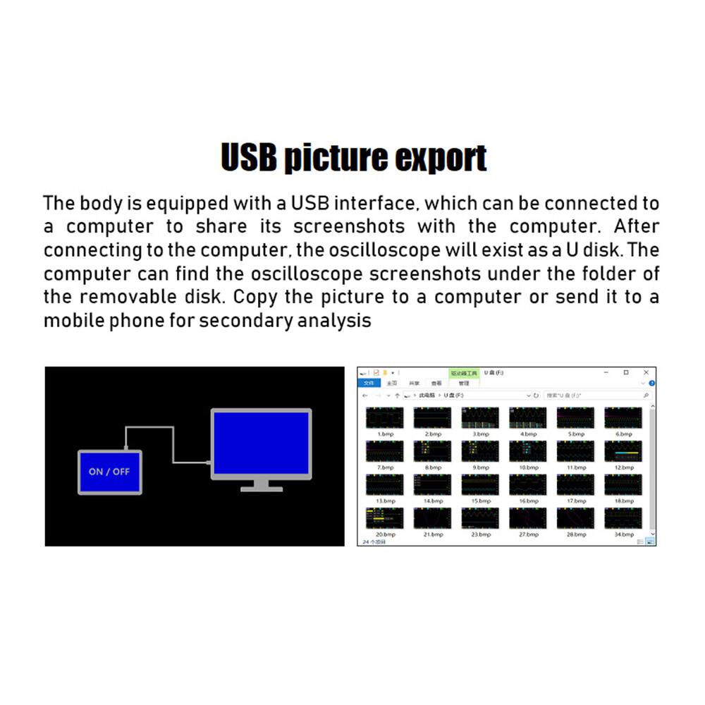 Mini 7" Touch Panel for FNIRSI Digital Tablet Oscilloscope 2CH 100MHz