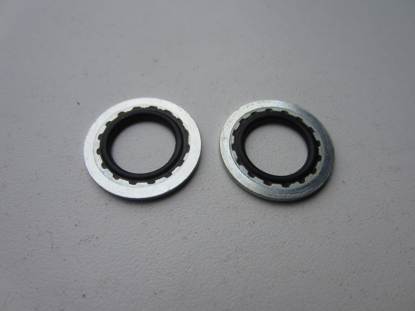 FUEL PETROL GAS TANK TAP PETCOCK SET DOWTY SEALING WASHER TRIUMPH BSA NORTON