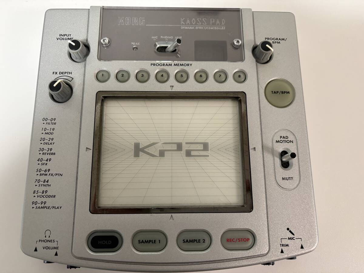 KORG KAOSS PAD KP2 KP-2 Dynamic Effect Controller JP