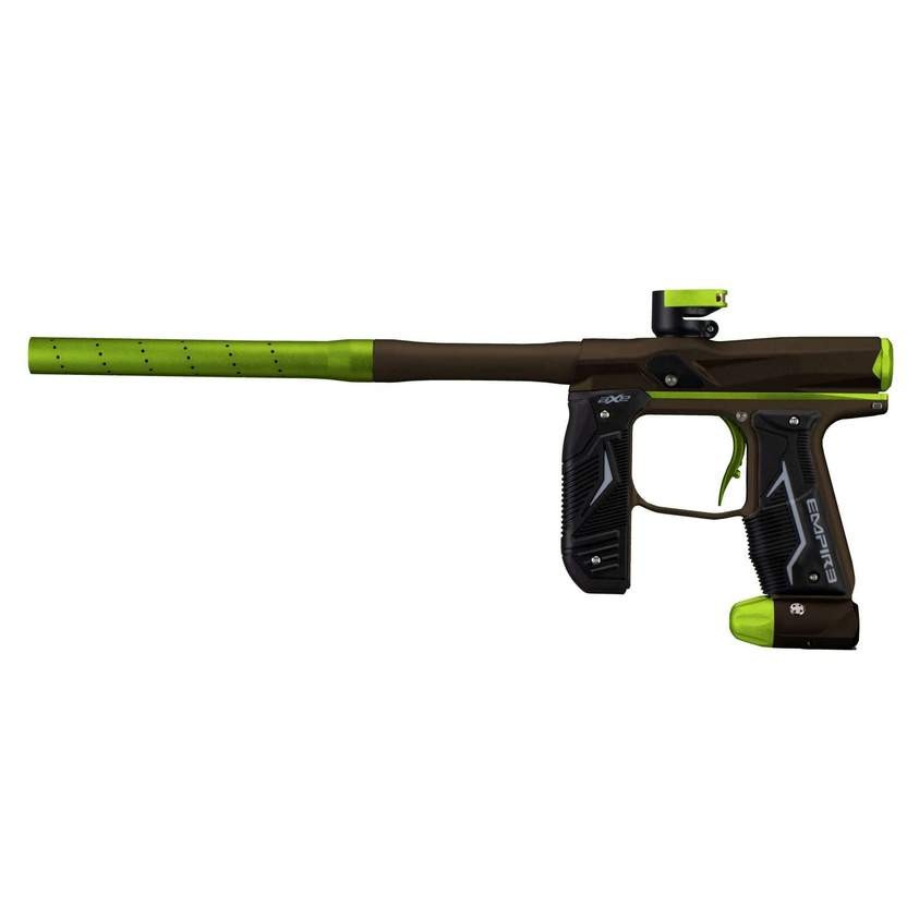 Empire Axe 2.0 Paintball Marker - Brown / Green Player Package Hopper + Tank