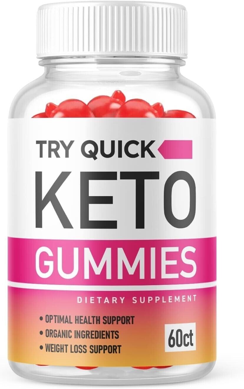 Try Quick Keto Gummies - Try Quick Keto ACV Gummys Weight Loss ORIGINAL - 1 Pack