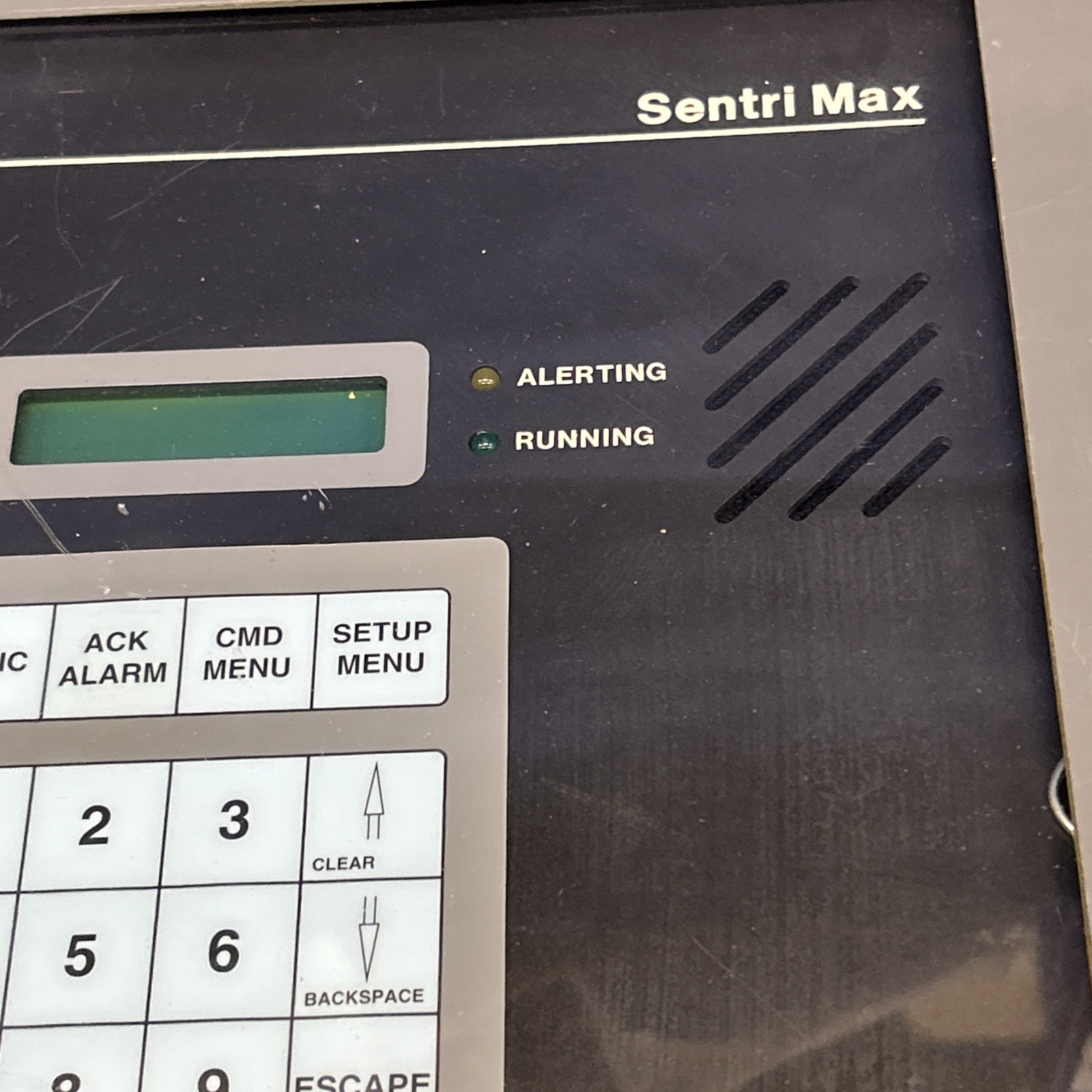Alarm Panel Zetron SentriMax Model 1550 Untested