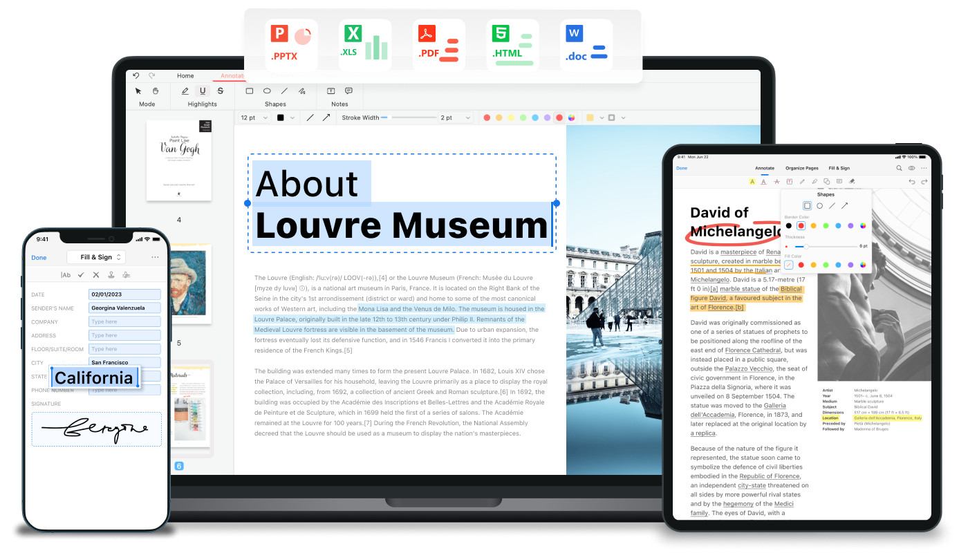 PDF Software Suite ~ Professional Management PDF Editor Creator for Windows USB