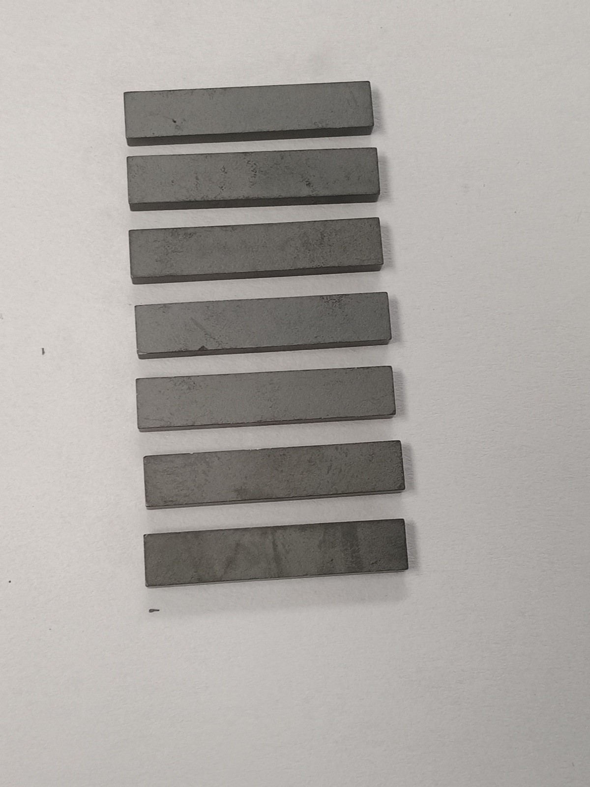 Lot of 7 Solid Carbide Rectangular Tool Blank 0.283 x 0.143 x 1.421