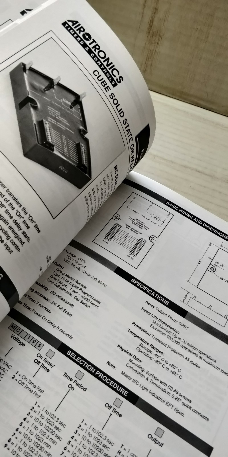 AIROTRONICS TIMERS CONTROLS catalog C5