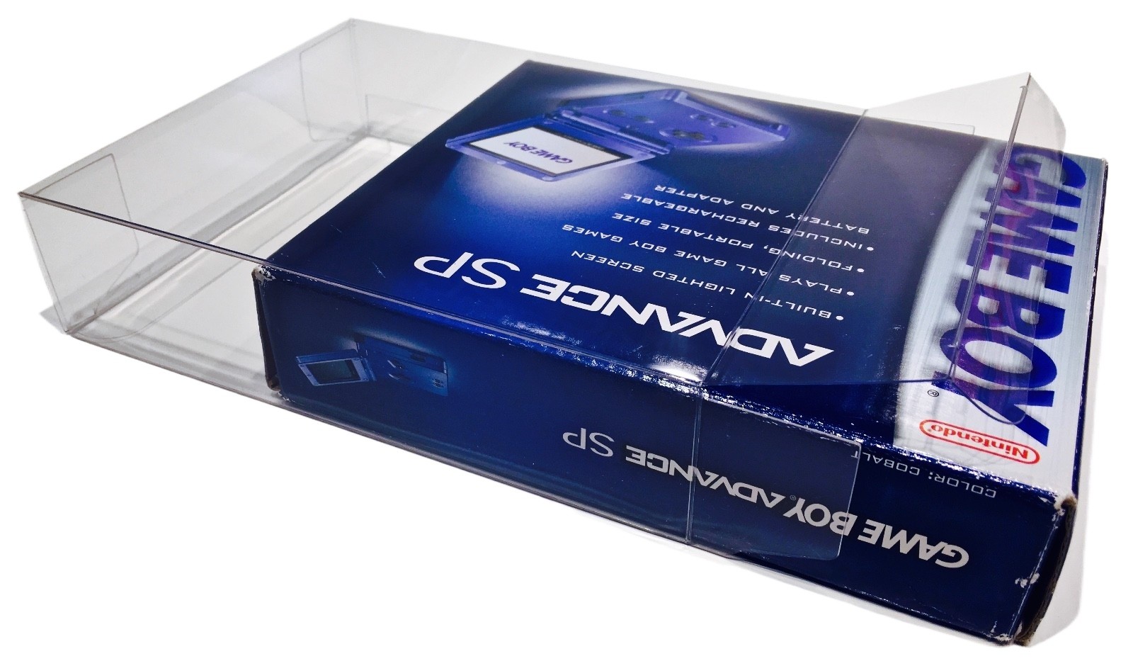 1 Box Protector For GAME BOY ADVANCE SP Console Boxes NTSC SIZE! Case Nintendo