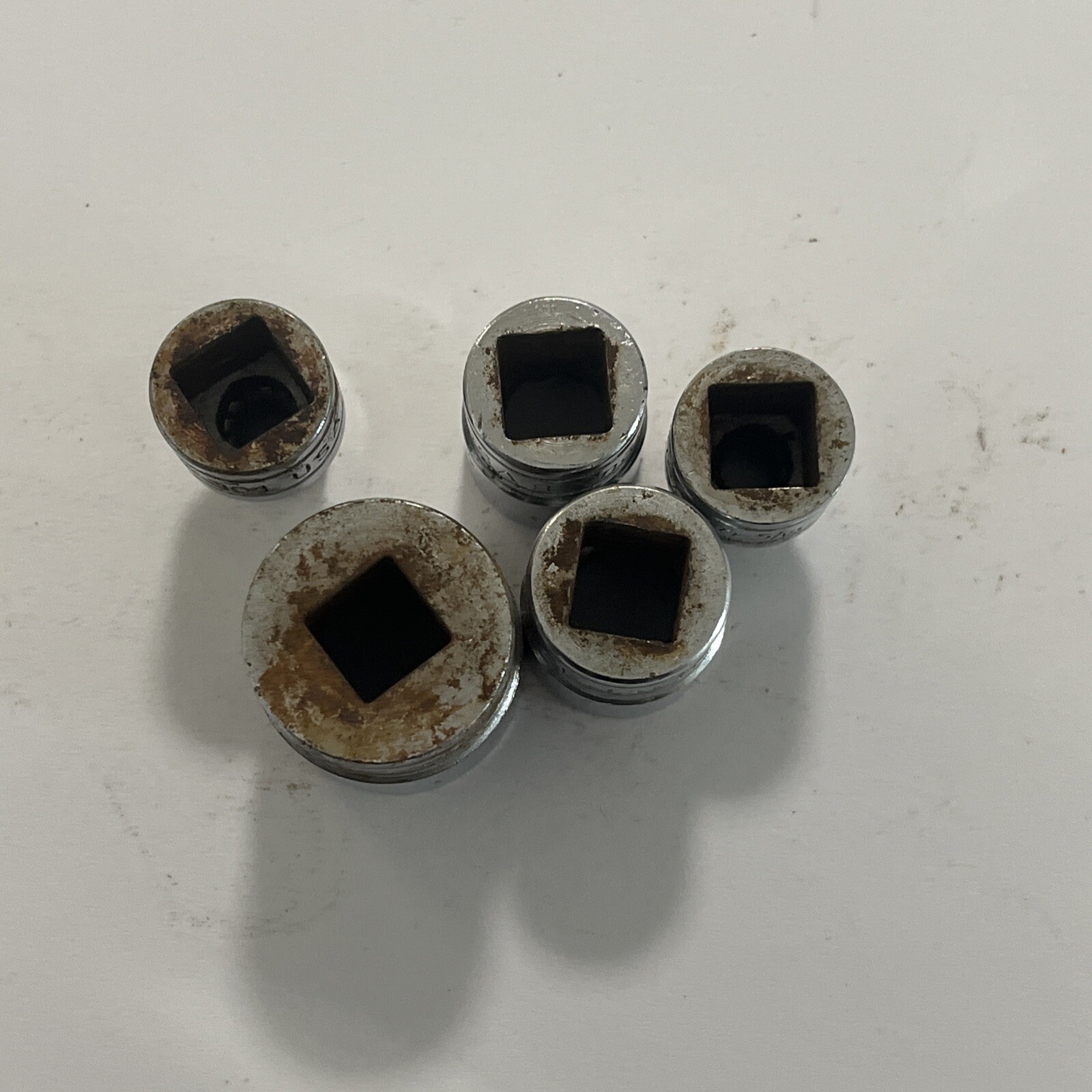 5- Snap-On Sockets 3/8 Drive 12-Point USA