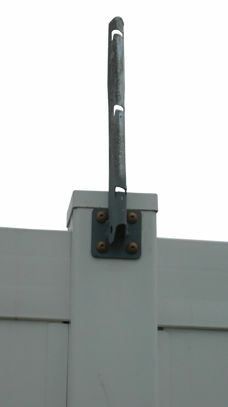 Extend-An-Arm Barbwire Extensions 1' Long - Vertical - Flat Mount- 2 Pack