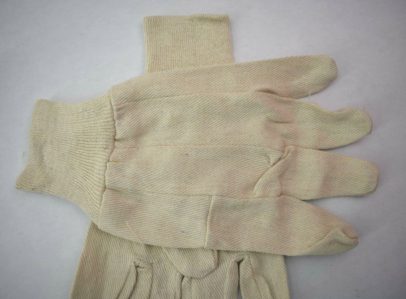 36 Pair 65% Polyester 35% Cotton Multipurpose Industrial Worker Gloves Bulk