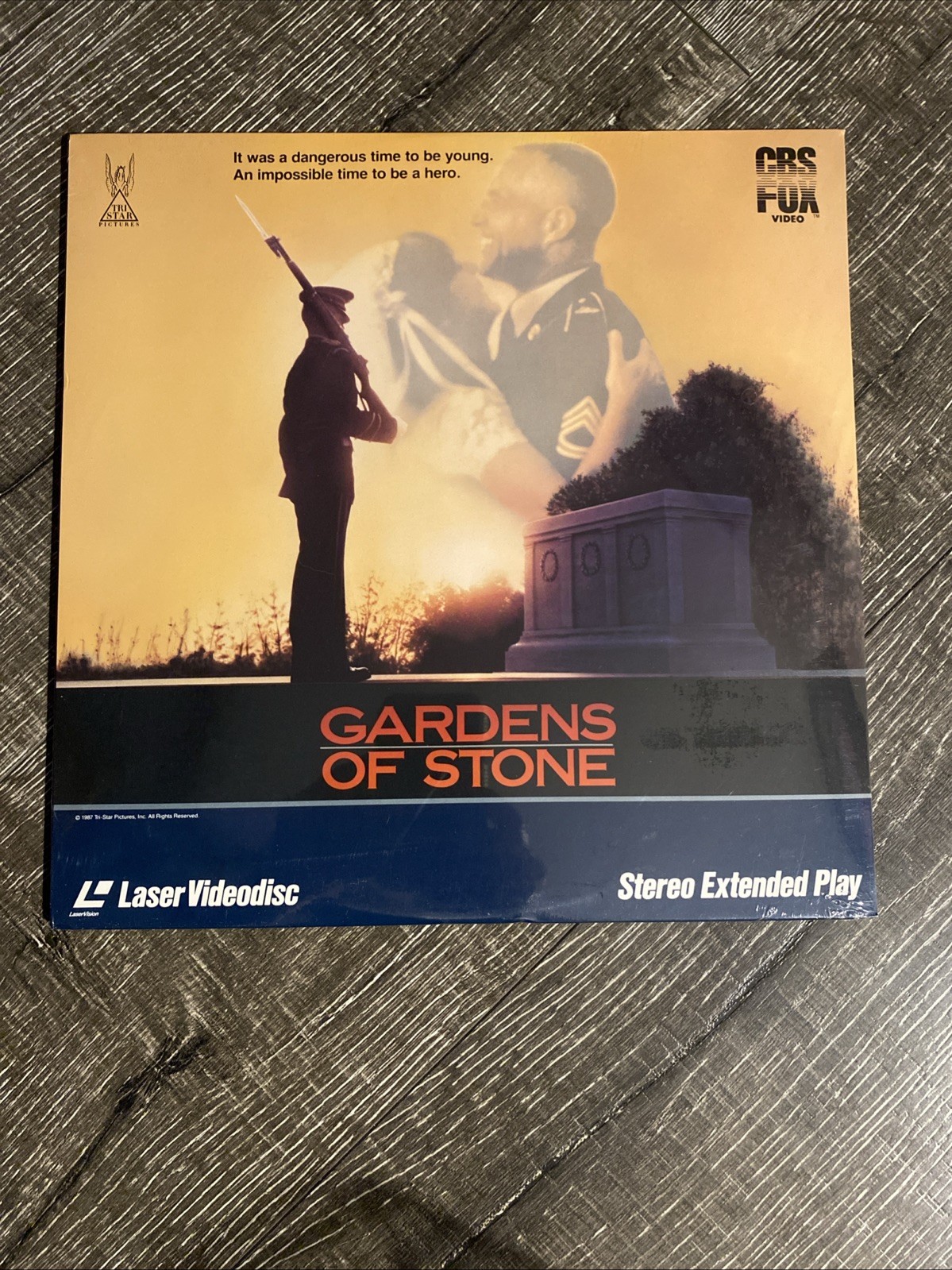 Gardens of Stone Laserdisc Extended Play Brand New Sealed James Earl Jones