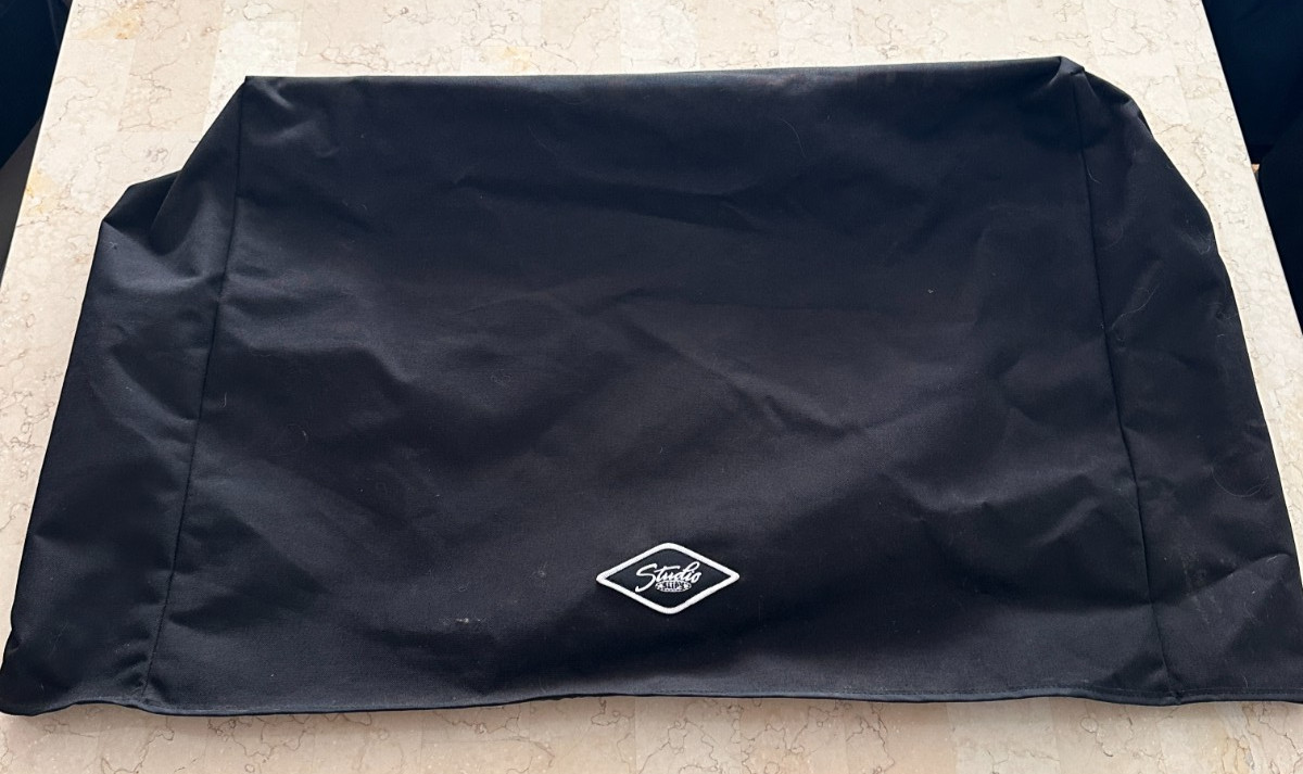 Studio Slips Poly-Canvas Amp Cover BLACK 17" tall x 21.5" wide x 10" deep