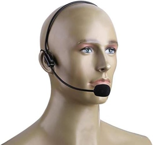 Comfortable and Adjustable Headset Microphones for Singers & Presenters - 2 Pack