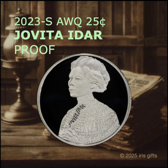 🔥2023-S American Women Quarters Proof / Jovita Idar / 2025 Coin Award Winner🧨