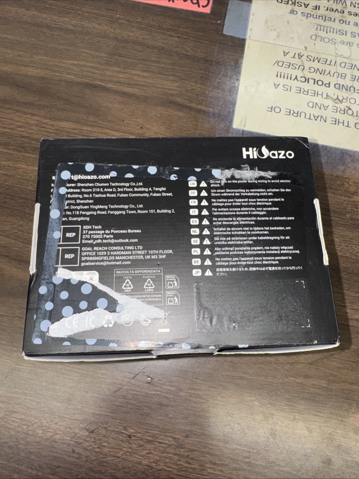 HiOazo 4 Zone Smart Sprinkler Controller HSC-400W