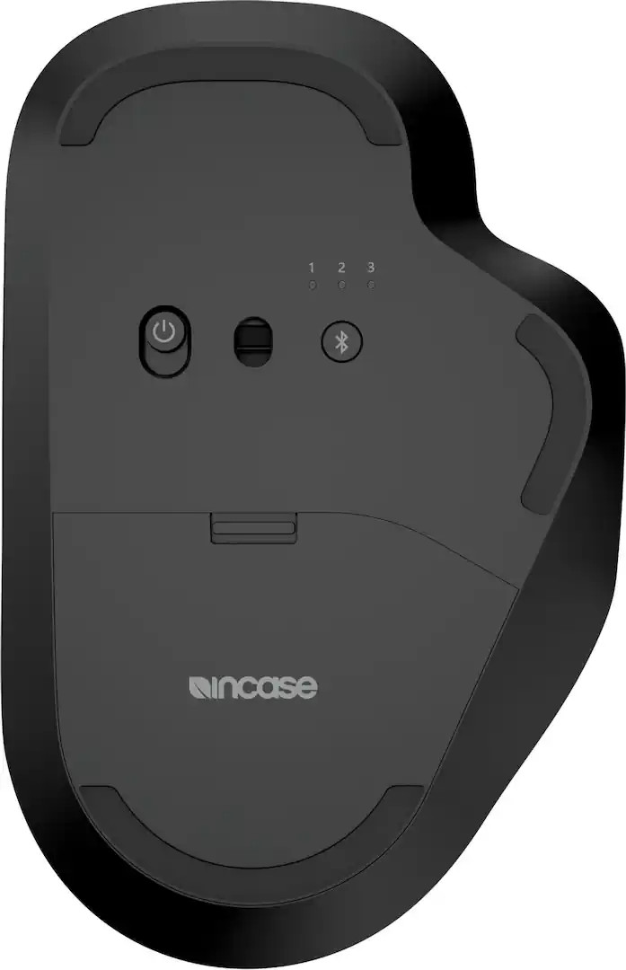 Incase Bluetooth Ergonomic Bluetooth Mouse design by Microsoft for PC Mac black