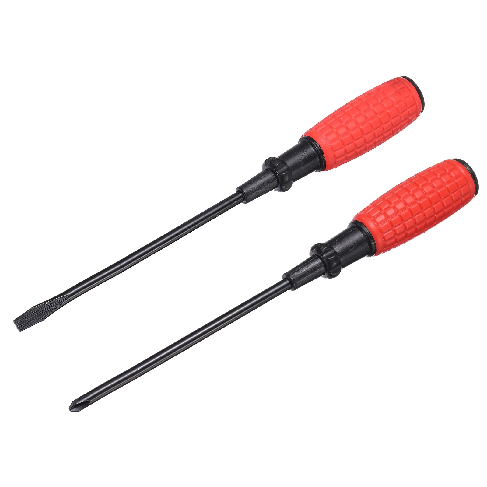 2pcs PH2+SL6 Phillips and Slotted Screwdriver 12.2" Length Magnetic Screwdrivers