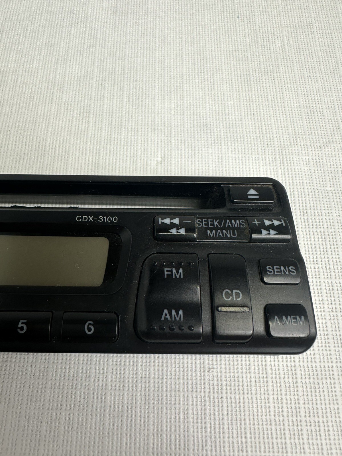 Sony CDX-3100 Car Stereo CD Player Replacement Faceplate Face Plate Only