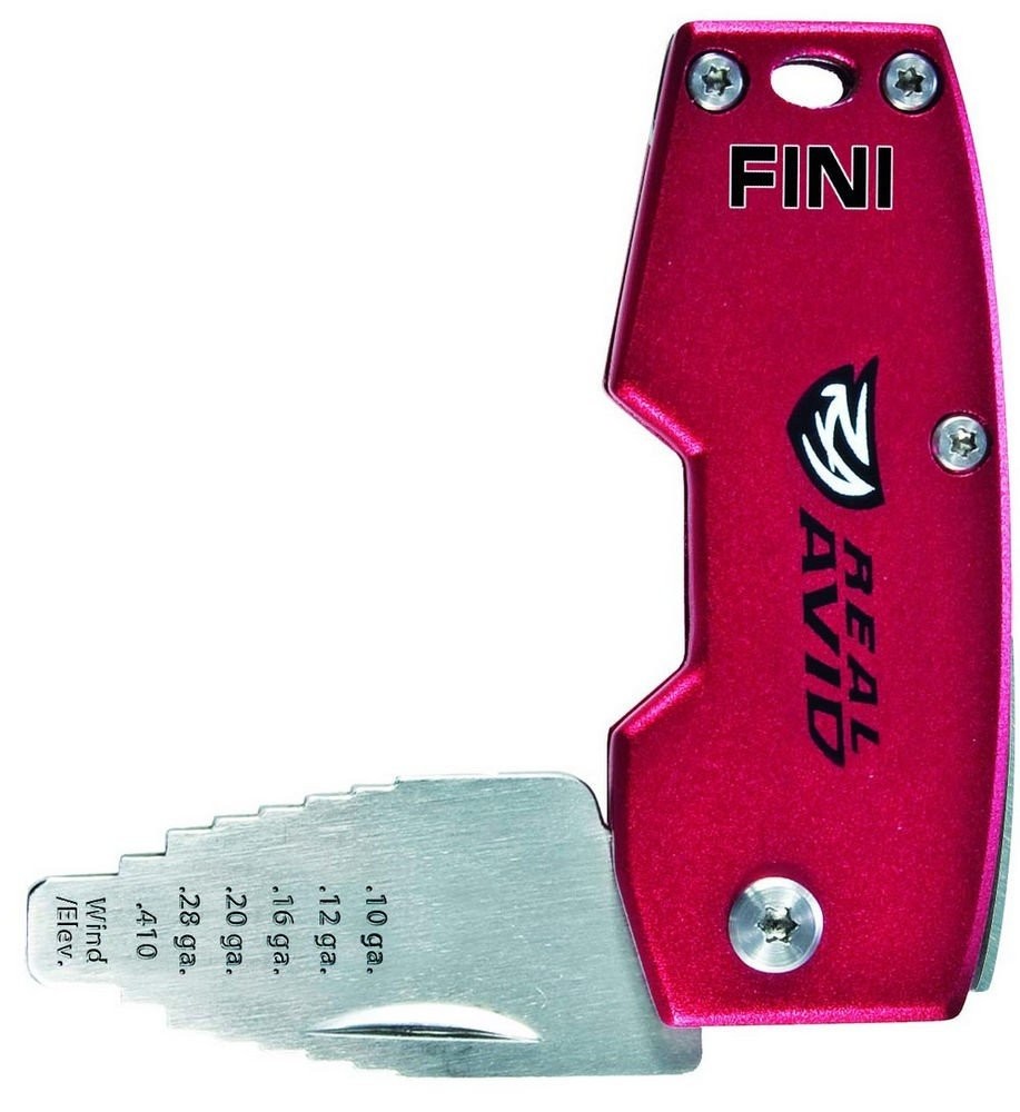 Real Avid Fini Universal 6 in 1 Stainless Steel Choke Tube Wrench Red - AVCWT210