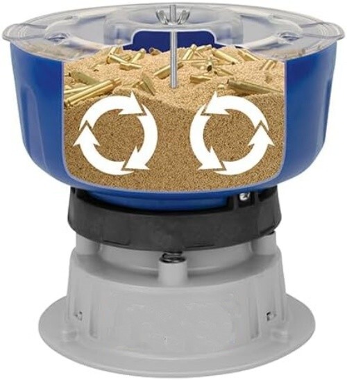 Separador de medios estándar con recipiente vibratorio para recarga Azul US NEW
