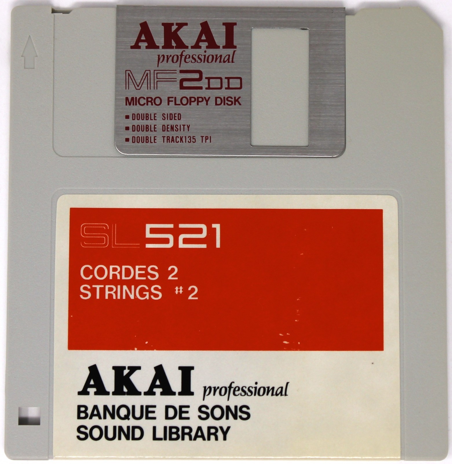 Akai SL521 Strings #2 S900 Format Floppy Disk Banque De Sons