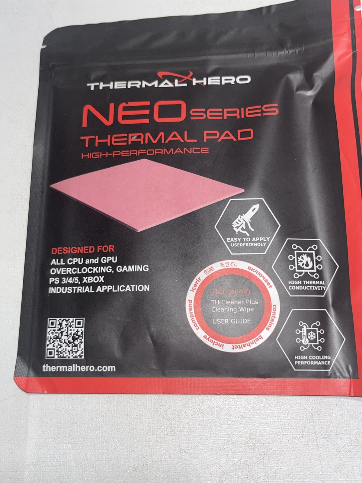 Sealed Thermal Hero Neo Series Pad, High Performance