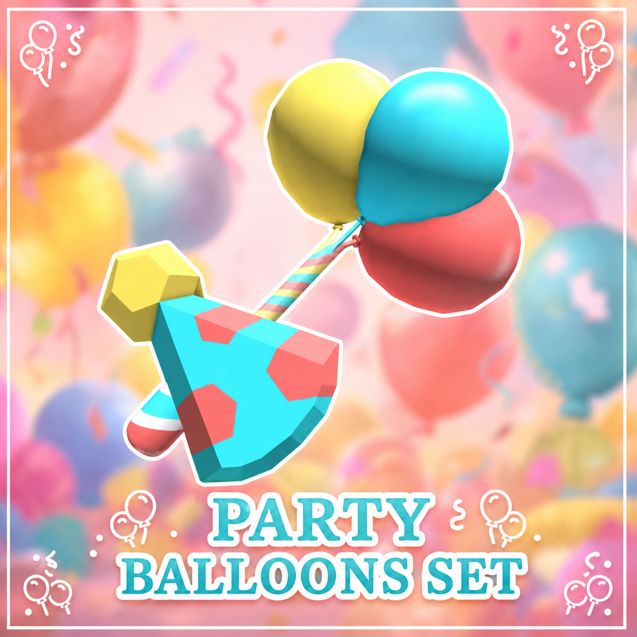 🎈Party Balloons Set - Flee The Facility (FTF)🎈