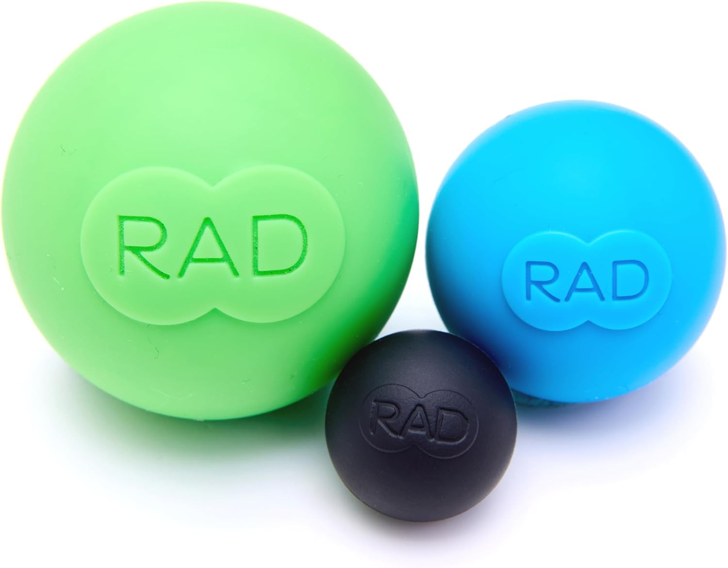 Rounds – 3 Density Yoga Massage Ball Set for Deep Tissue Myofascial Release – Th