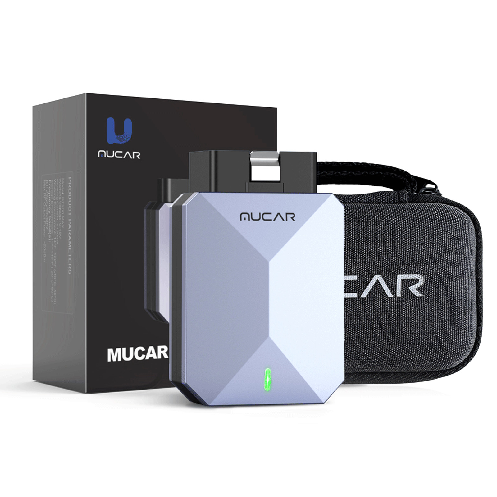 MUCAR BT200 Max OBD2 Scanner CAN FD Bi-Directional Control All System 15 Reset