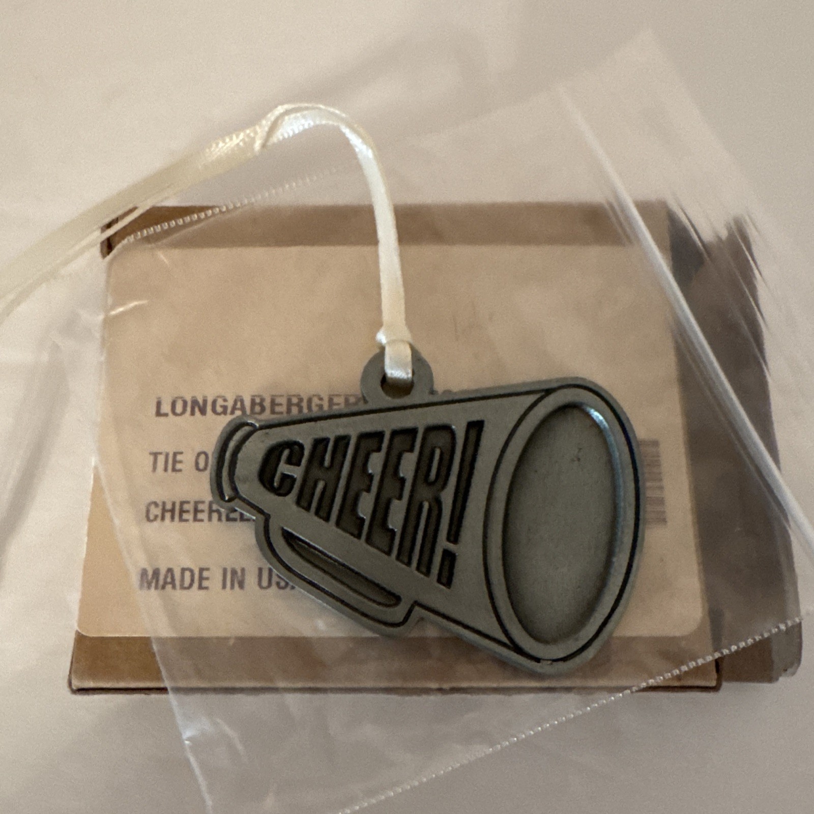 Longaberger Cheerleading Tie On