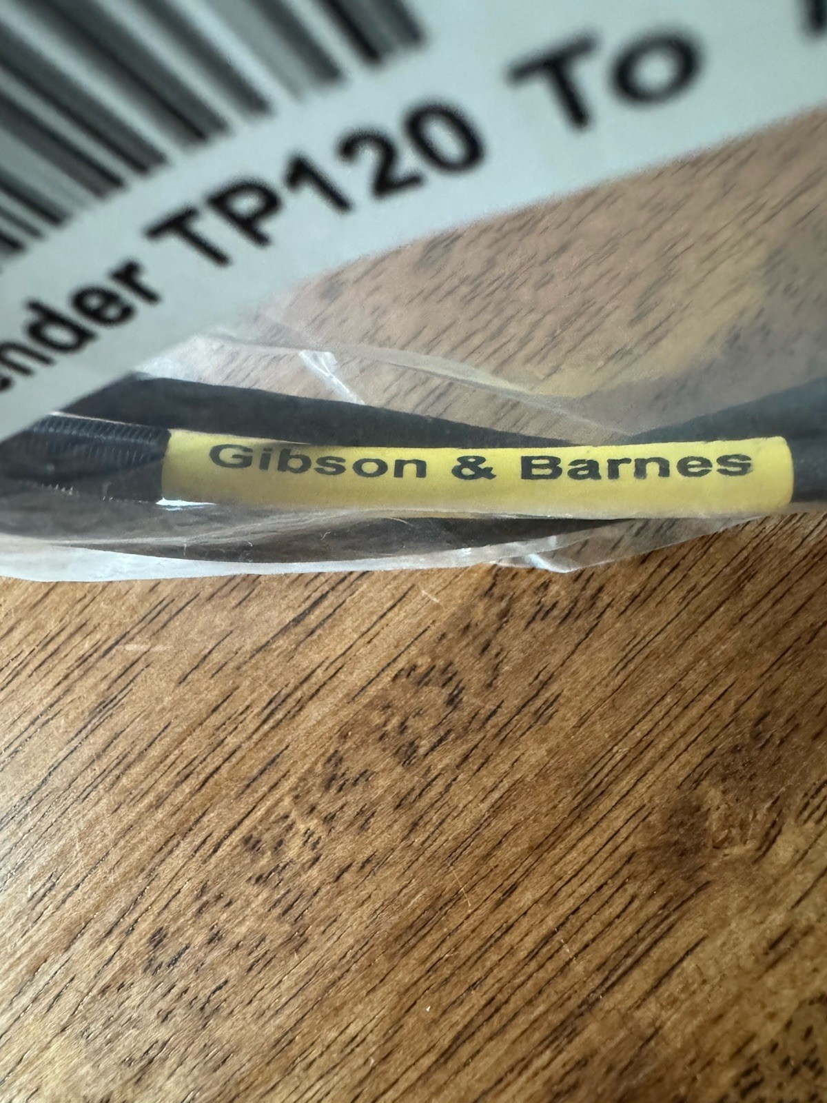 Gibson Barnes TP120 To TP120 Comm Cable