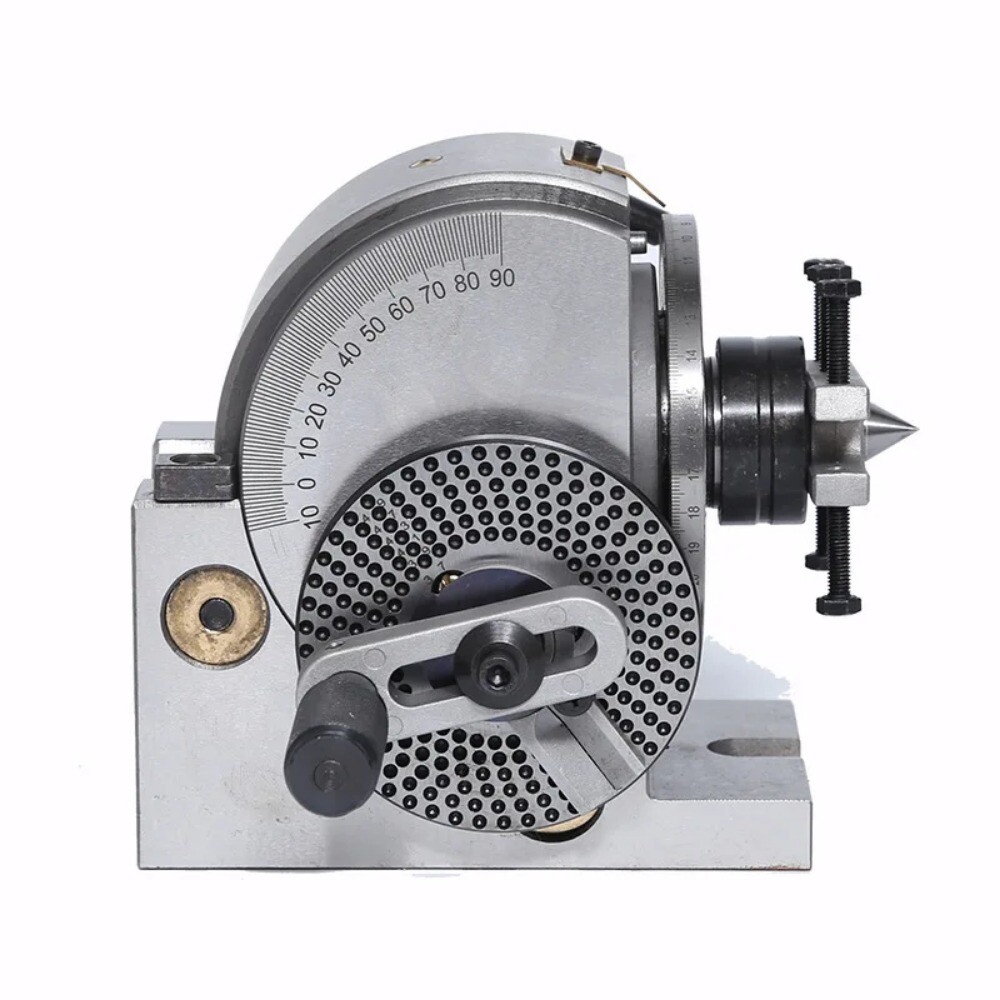 Dividing Head BS-0 5 Inch 3 Jaw Chuck Precision Semi Universal Dividing Head