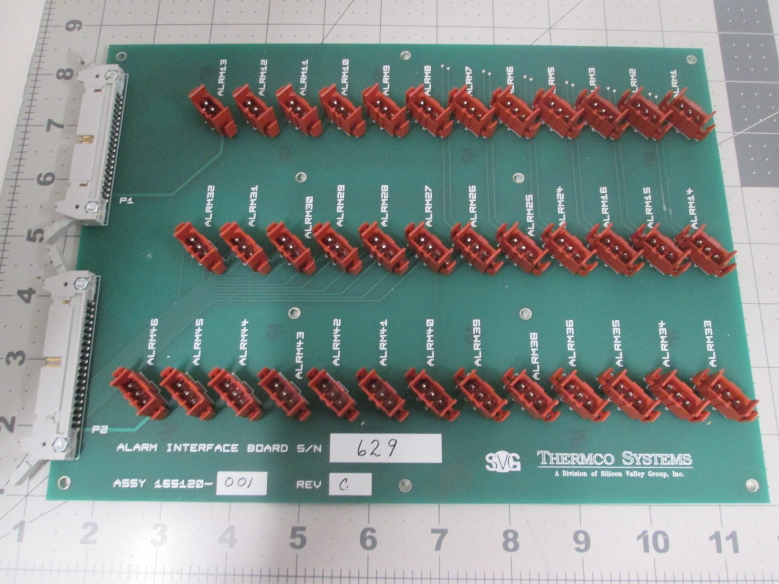SVG Thermco, 155120-001, Alarm Interface Board PCB Assy, New