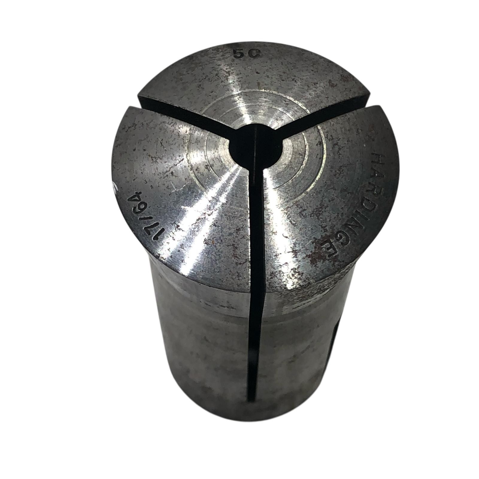 Hardinge 5C Round Collet 17/64 in. With Internal Threads