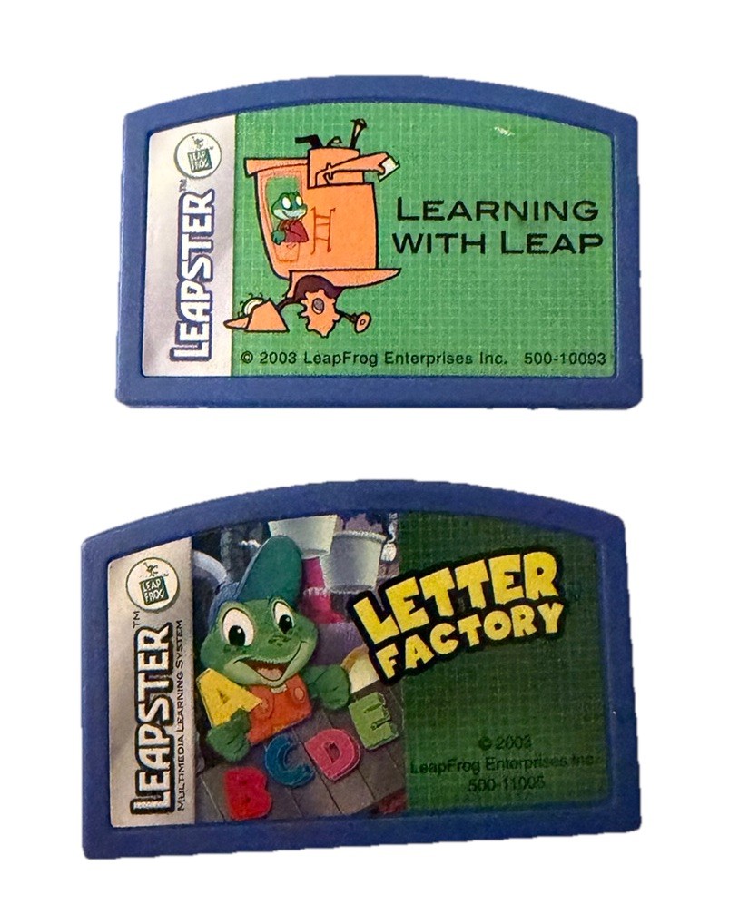 LeapFrog Leapster Scholastic Learning with Leap Cartridge And Letter Factory
