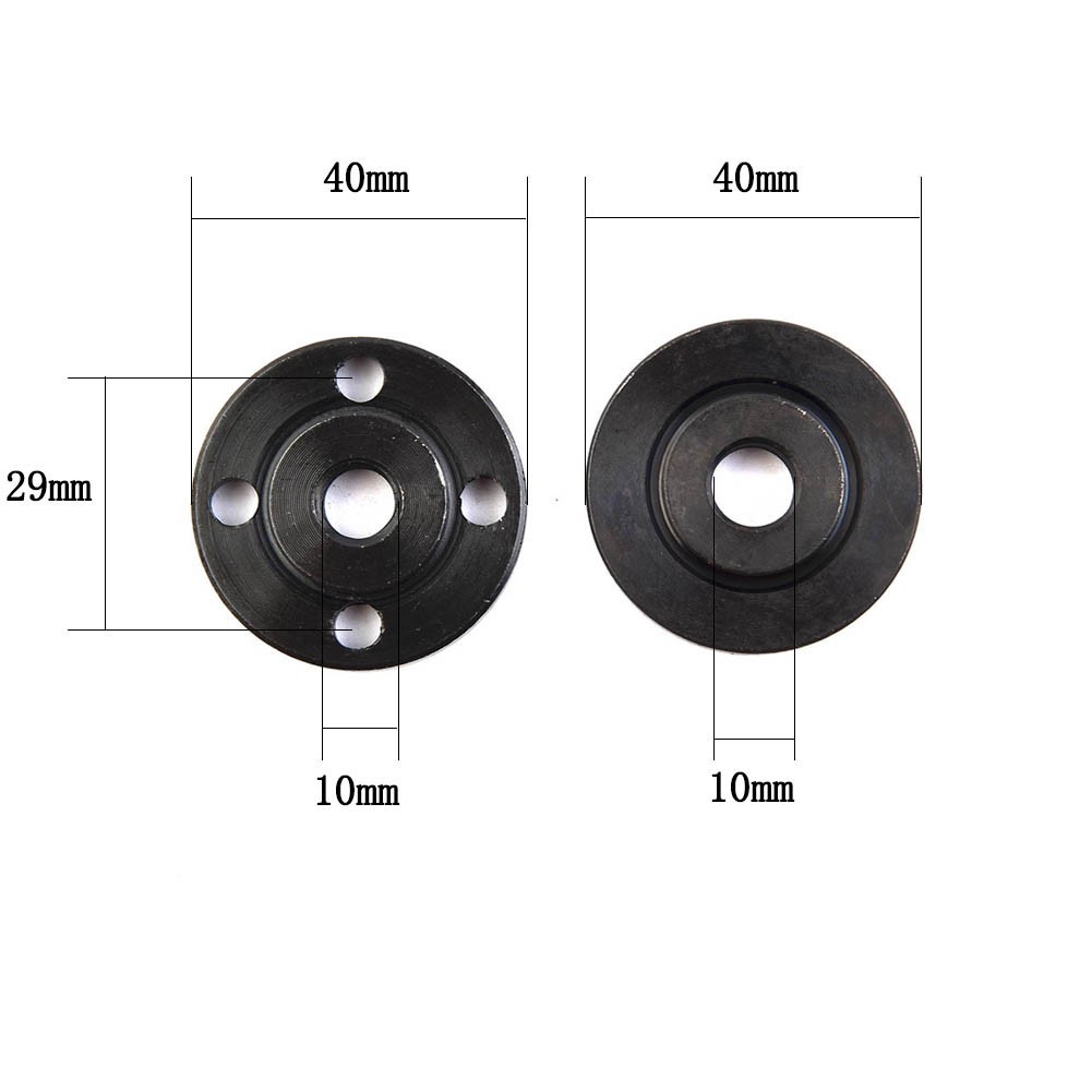Thread Replacement Angle Grinder Inner Outer Flange Nut Set Tools Fittings Part