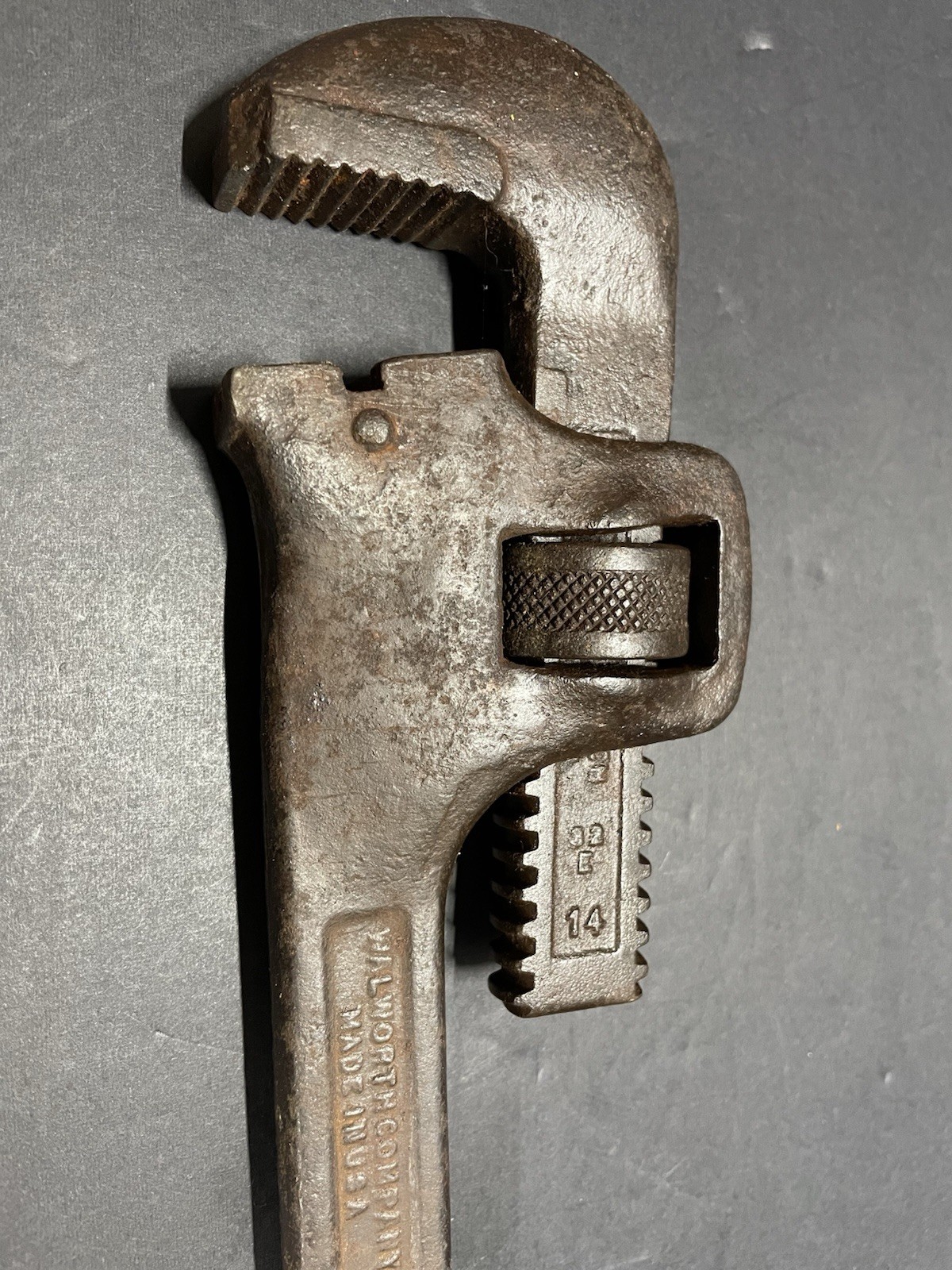 Vintage Walworth Walco Pipe Wrench 13”